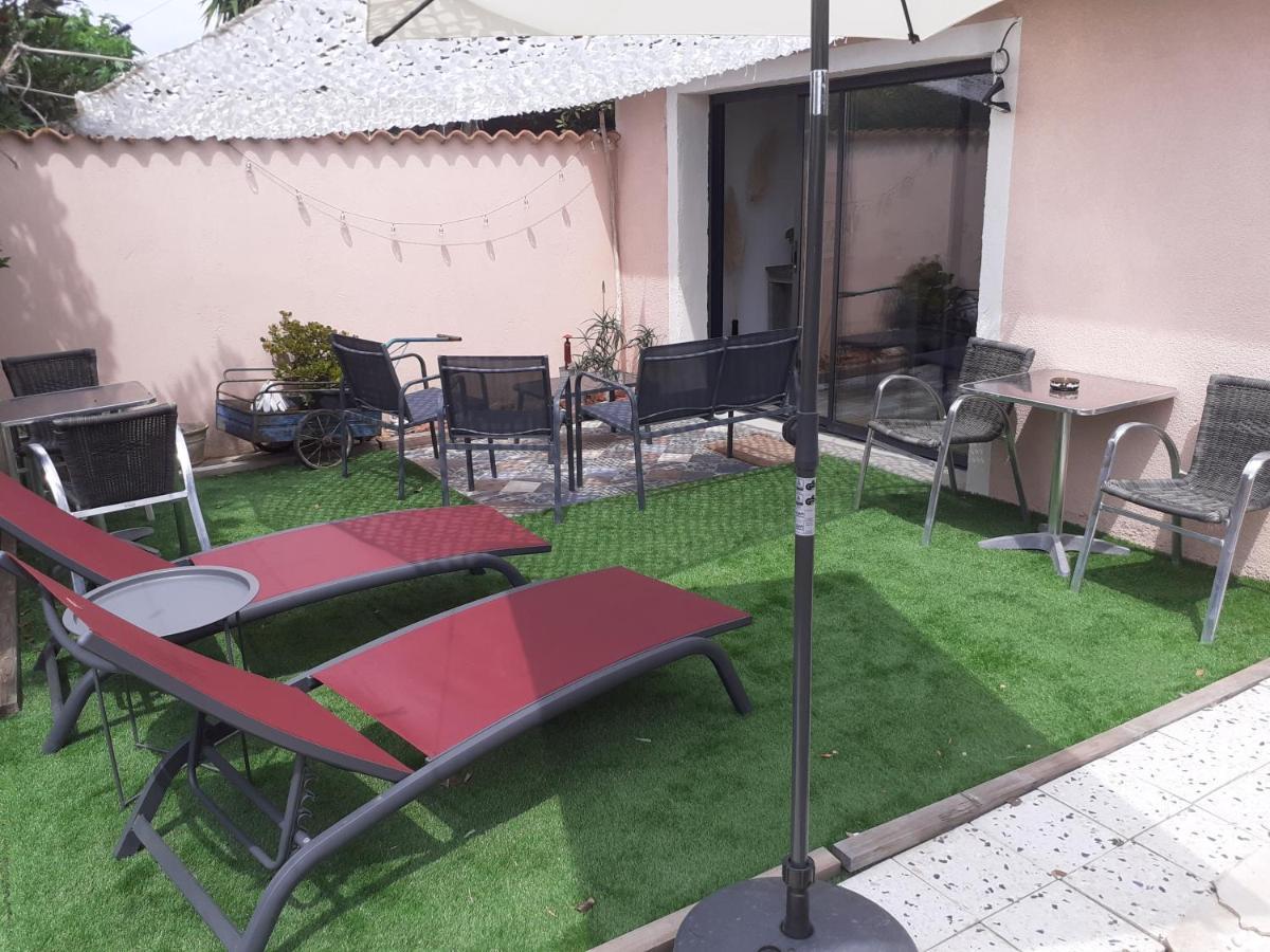 Loft Avec Clim, Parking Et Jardin Proche De La Mer Villa Sauvian Luaran gambar